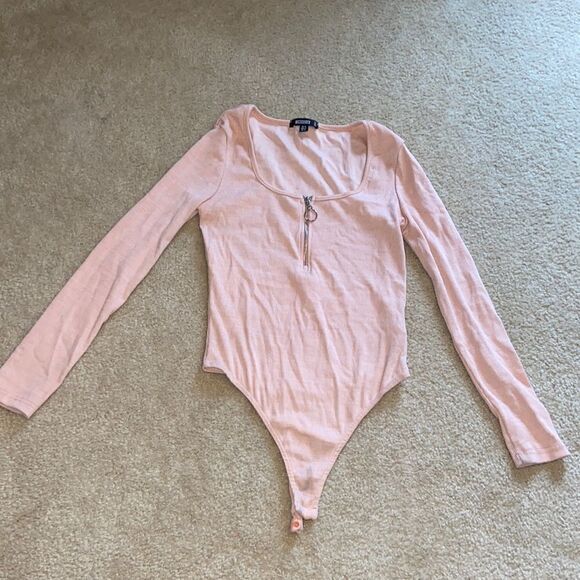 Missguided PEACH thong bodysuit - Picture 2 of 7